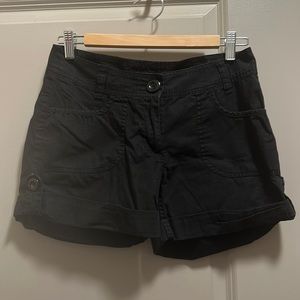 Black Cargo Shorts